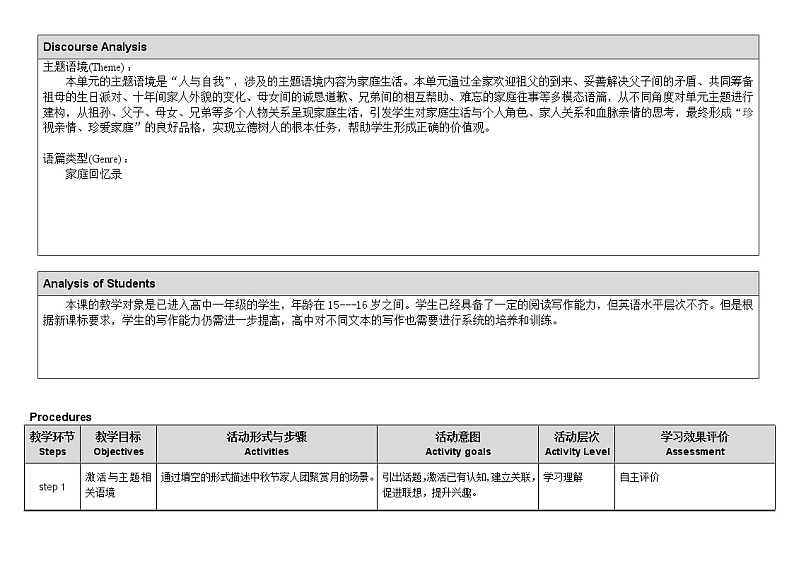 新外研必修一U3 课时6 Writing第2页