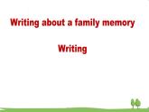 新外研英语必修一U3 课时6 Writing PPT课件+教案