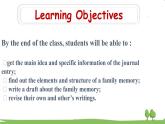 新外研英语必修一U3 课时6 Writing PPT课件+教案
