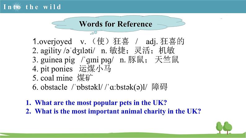 新外研必修一 U5 课时1 Starting out & Vocabulary第8页