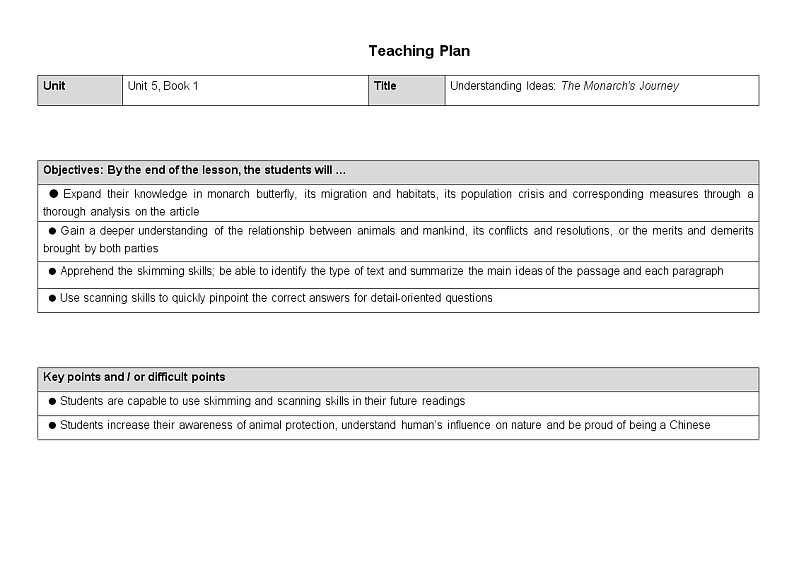 新外研必修一 U5 课时2 Understanding Ideas第1页