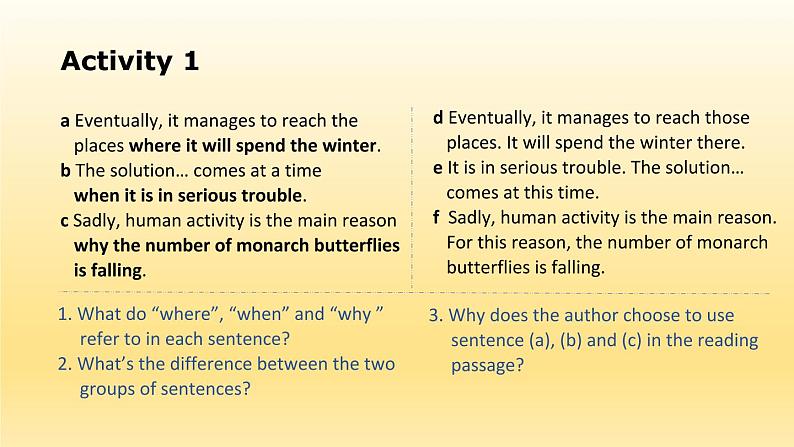 外研版2019必修一Unit 5 Into the wild Using language PPT03