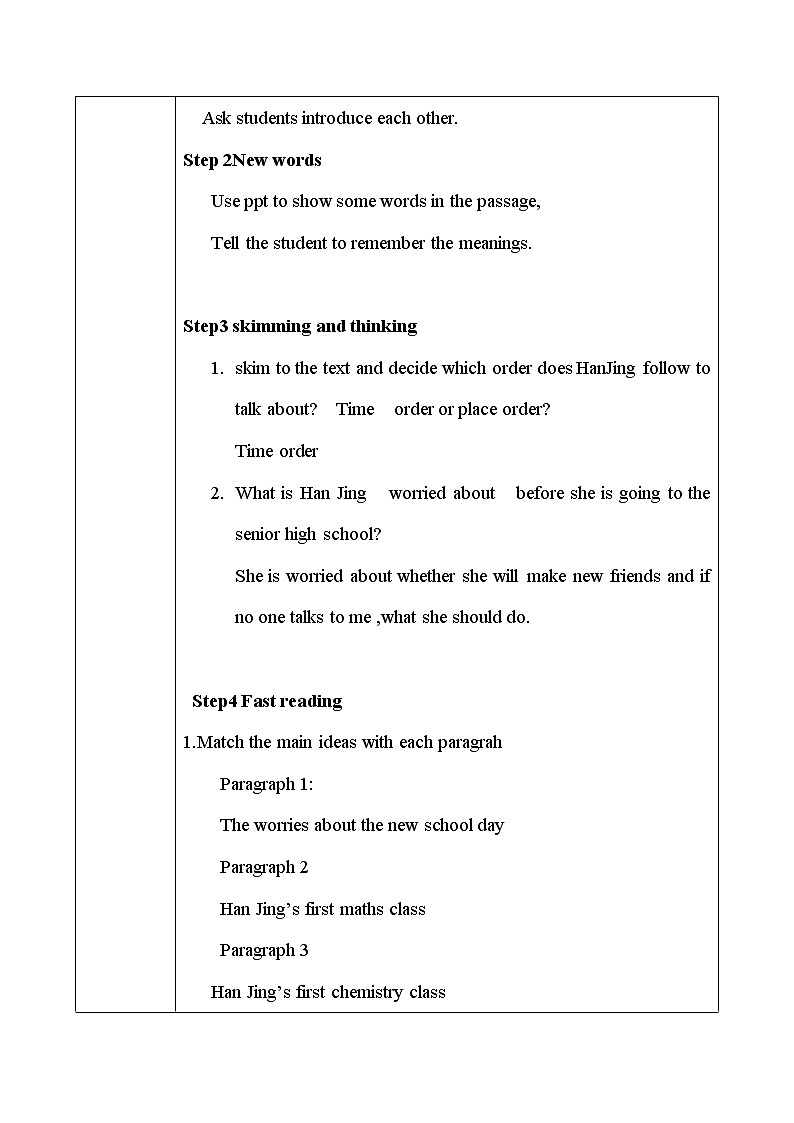 人教版英语必修一 welcome unit (第2课时)课件+教案+练习02