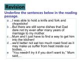 外研版必修二Unit1Food for thoughtUsing language P5 PPT