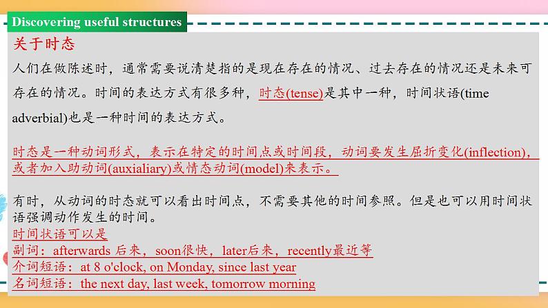 Unit 2 Period 3 Discovering useful structures（课件）-2020-2021学年上学期高一英语同步精品课堂（人教版新教材必修第一册）第3页