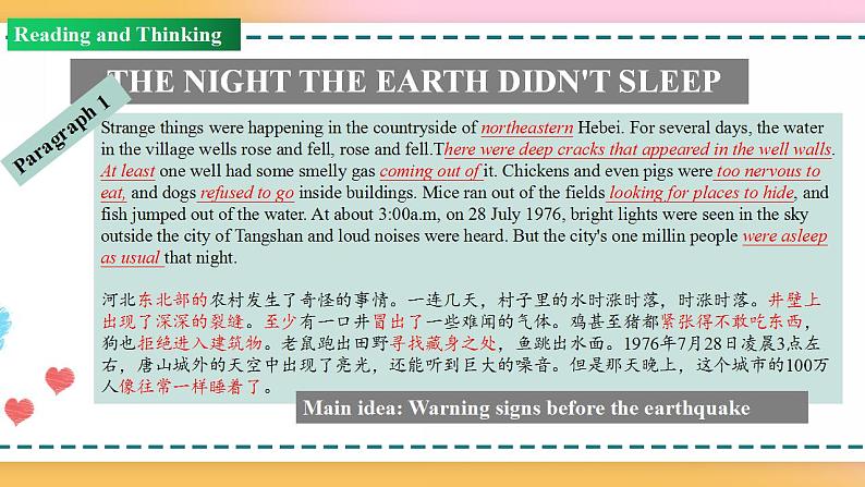 Unit 4 Period 2 Reading and Thinking（课件）-2020-2021学年上学期高一英语同步精品课堂（人教版新教材必修第一册）(共45张PPT)08