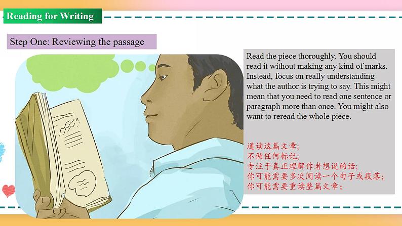 Unit 4 Period 4 Reading for Writing（课件）-2020-2021学年上学期高一英语同步精品课堂（人教版新教材必修第一册）(共26张PPT)08