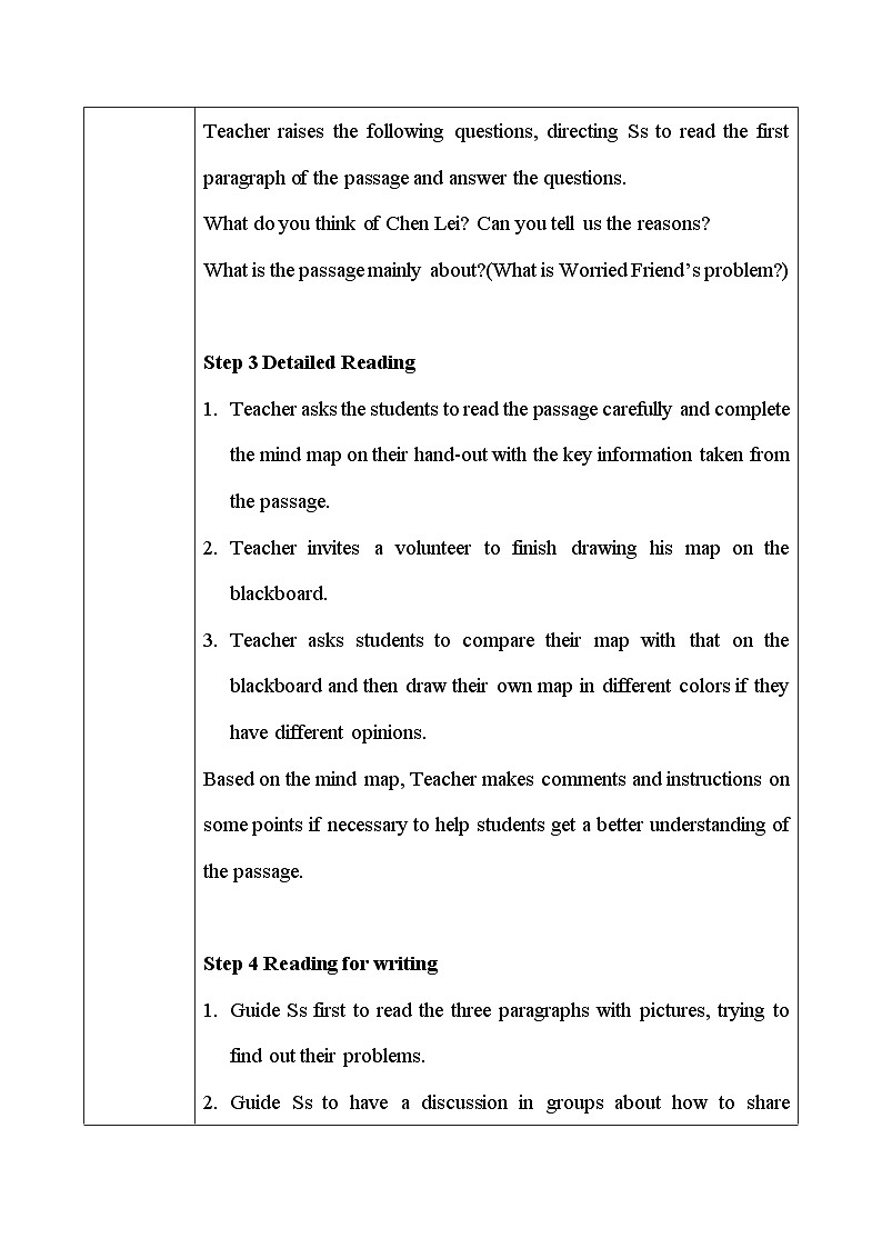 人教版英语必修一U1 teenage life (第4课时)课件+教案+练习02