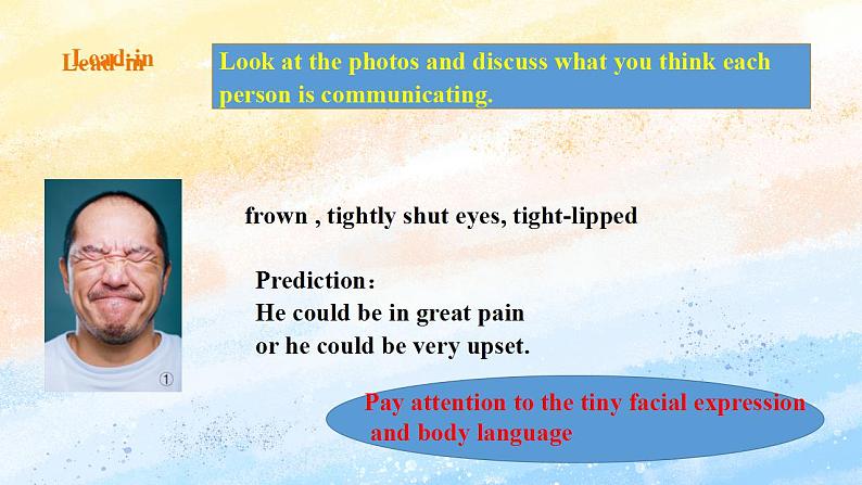 人教版 2019 高中选择性必修1英语 Unit4 Body language Period 4 Explore body language 课件+教案+音视频02