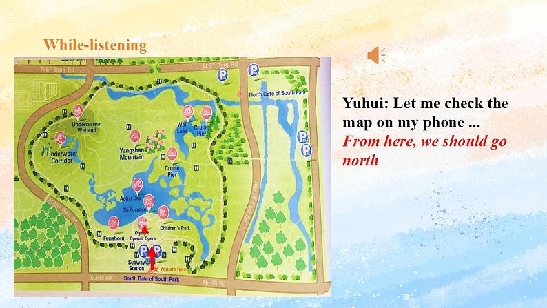 人教版 2019 高中选择性必修1英语 Unit3 Fascinating parks Period 4 Visit a city park 课件第8页