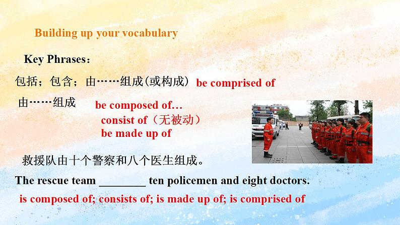 人教版 2019 高中选择性必修1英语 Unit5 Working the land Period 2 Build up your vocabulary 课件+教案08