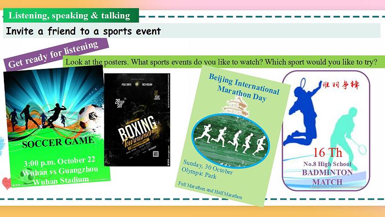 Unit 3 Period 1 Listening and speaking 课件+教案+学案05