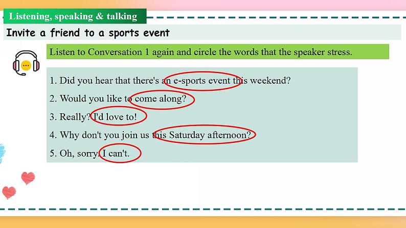 Unit 3 Period 1 Listening and speaking 课件+教案+学案07