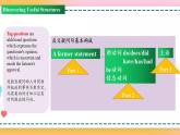Unit 3 Period 3 Discovering useful structures 课件+教案+学案
