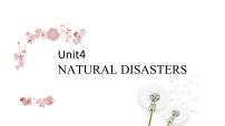 英语必修 第一册Unit 4 Natural disasters课文ppt课件