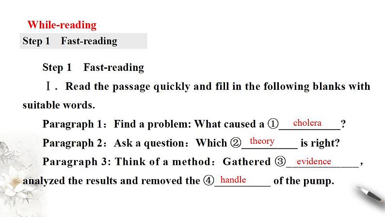 高中英语选择性必修二 Unit1 Science and scientists Period 1 Reading and Thinking课件08