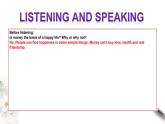 高中英语必修三  5.1 Listening and Speaking 课件