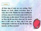 高中英语必修三  Unit 4 Period 4 Reading for Writing课件