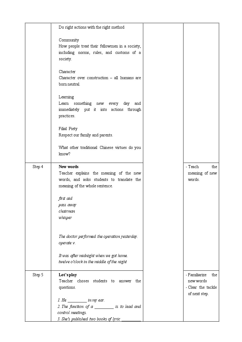 高中英语必修三  Unit 2 Period 3 Discovering Useful Structures教案02
