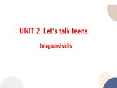 译林牛津版高中英语必修第一册 UNIT 2 Integrated skills（共33页）课件PPT