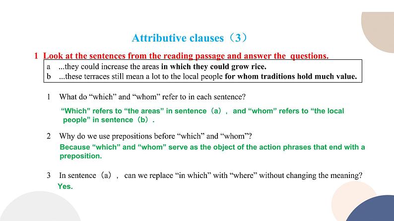 外研版高中英语 必修第一册 UNIT 6 Using language (1)（课件PPT）02