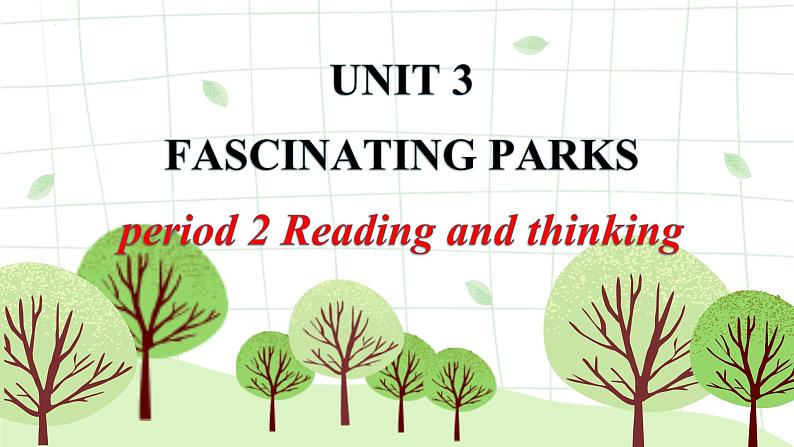 Unit 3 Reading and Thinking 课件 2021-2022学年高中英语人教版选择性必修第一册第1页