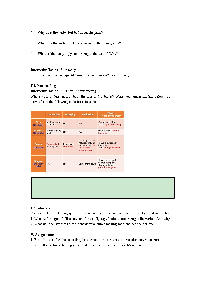 2021-2022学年上教版（2020）高中英语：必修一 Unit 3  Choices 单元全课时 学案第2页