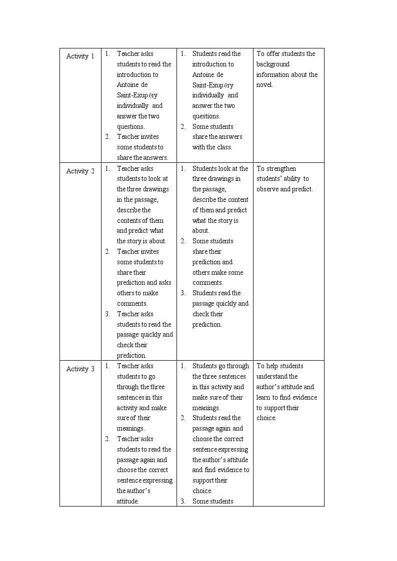 2019外研版高中英语选择性必修二 Unit 1 Developing ideas 教学设计02