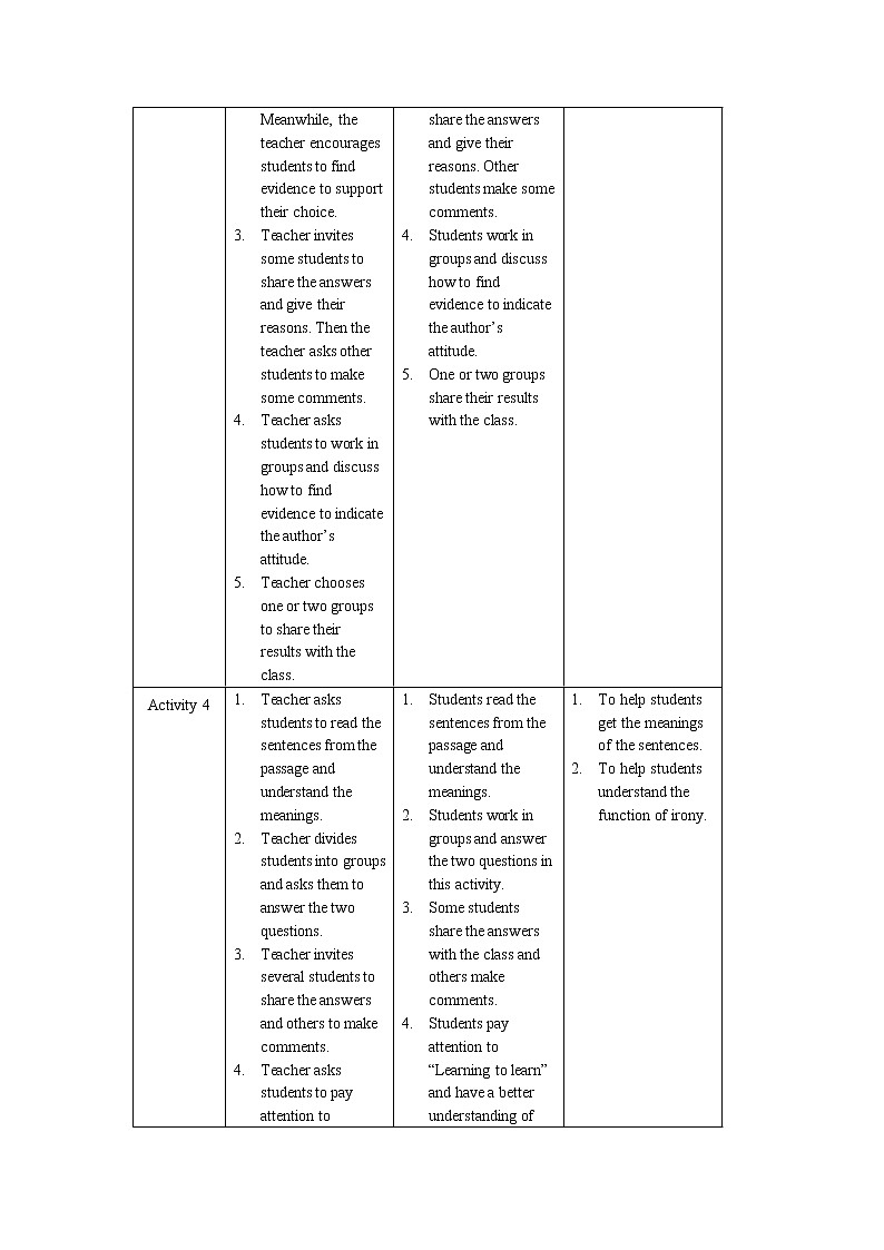 2019外研版高中英语选择性必修二 Unit 1 Developing ideas 教学设计03