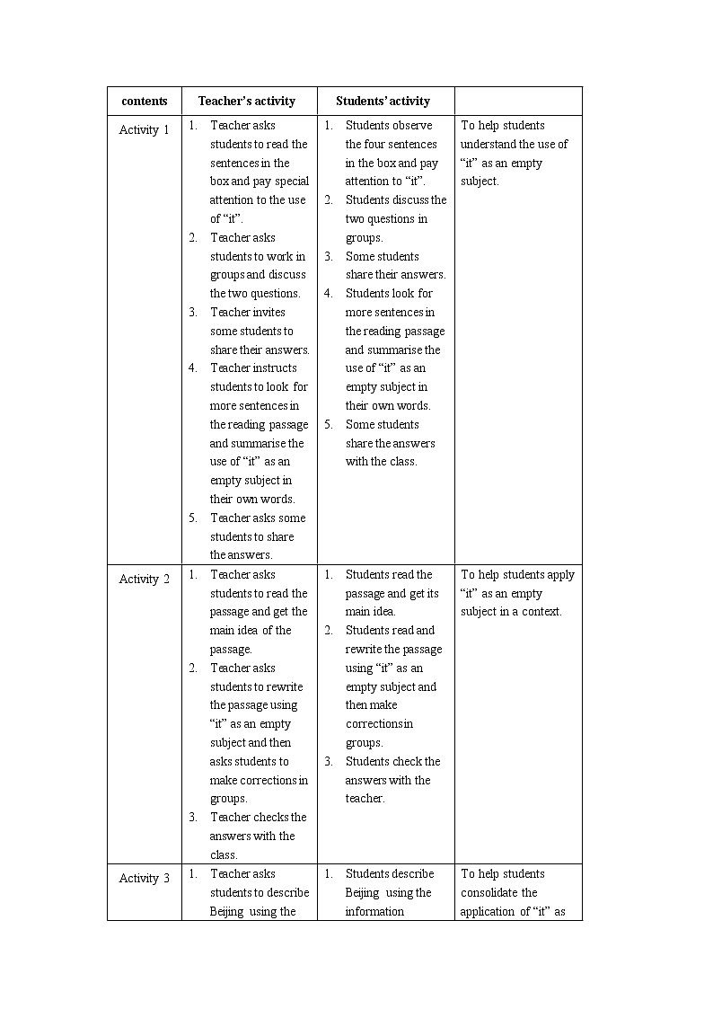 Unit 4 Breaking boundaries（三）Using language 教学设计02