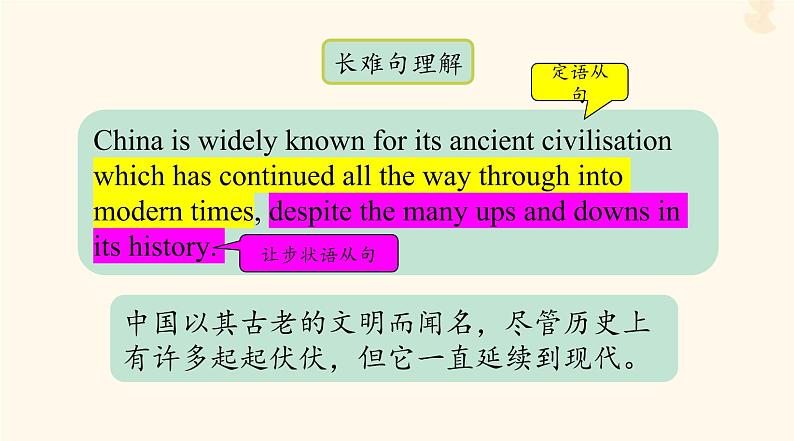 2023年高考英语一轮复习Unit5LanguagesAroundtheWorld长难句分析课件新人教版必修第一册03