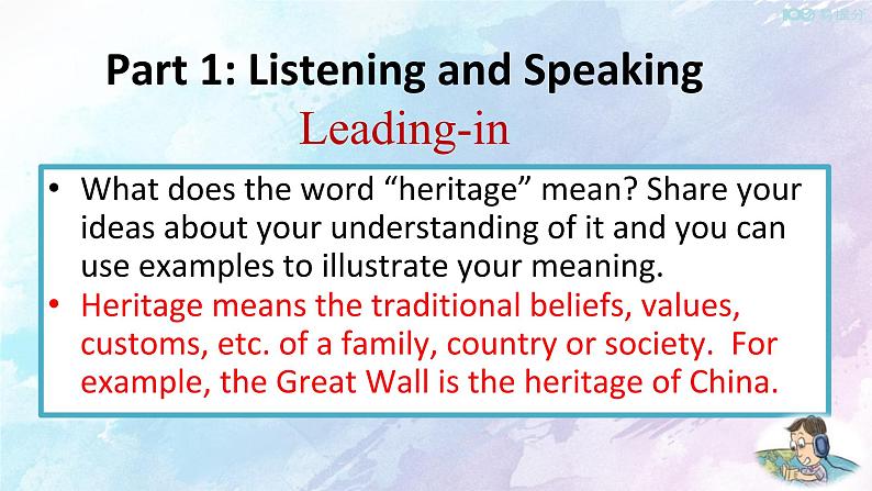 高中英语必修二 1.1 Listening&Speaking&Talking 课件第2页