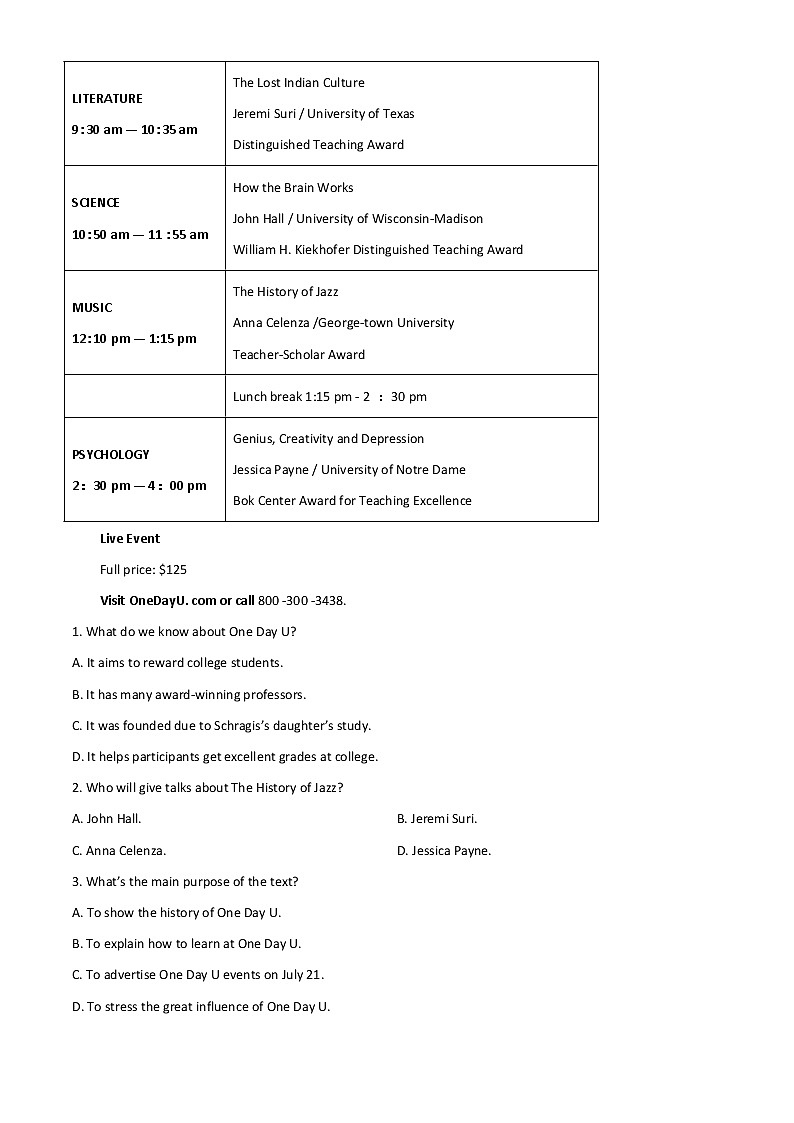 2023广州高三上学期8月阶段测试英语含答案第2页