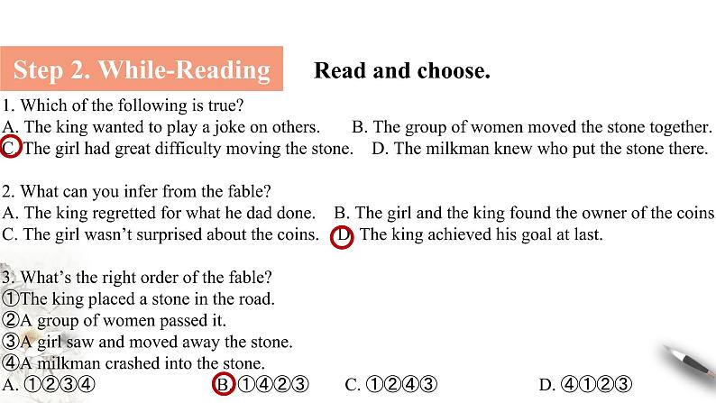 Unit 2 Morals  Virtues 2.3 Reading for Writing课件第3页