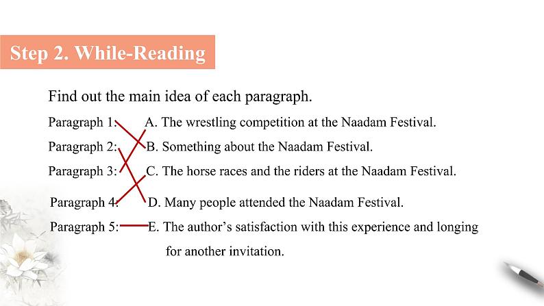 高中英语必修三  Unit 1 Festivals and Celebrations教学课件第5页