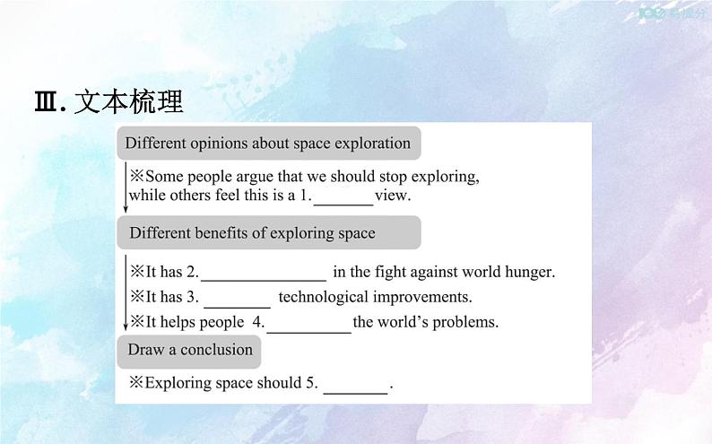 Unit 4 Space Exploration Reading for Writing课件08