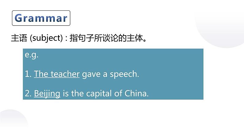 2022年牛津译林版必修第一册英语U1 Grammar and Usage 课件04