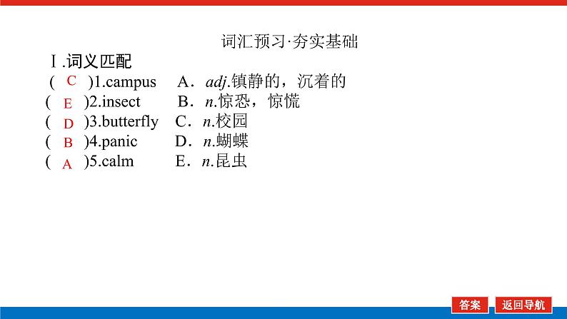 外研版(2019)高中英语必修第一册Unit 1 A new start导学案+课件03