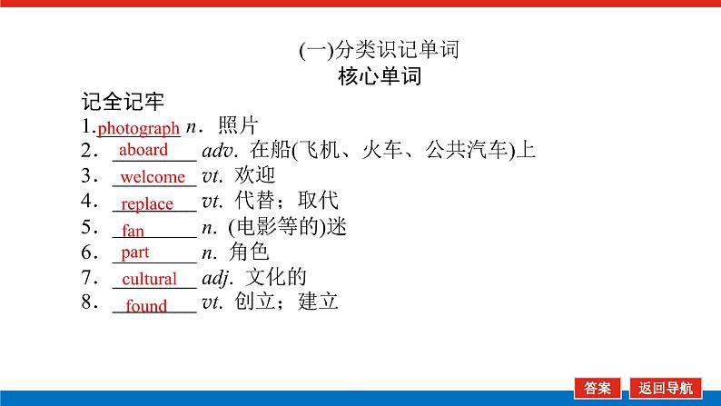 外研统考版高中英语一轮复习必修2导学案+PPT课件03