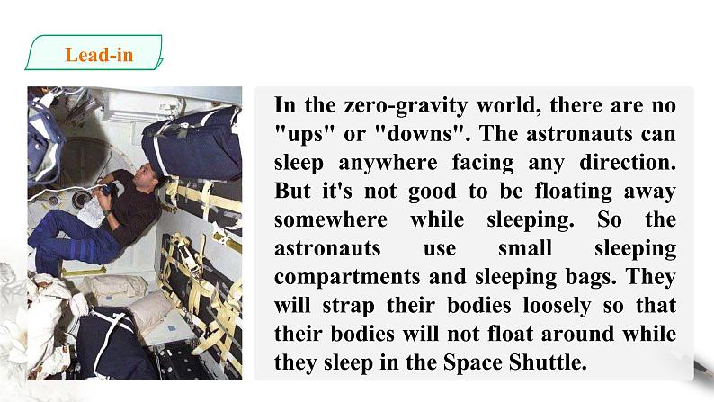 高中英语必修三  Unit 4 Space Exploration Period 5 Listening and Talking&Assessing Your课件第3页