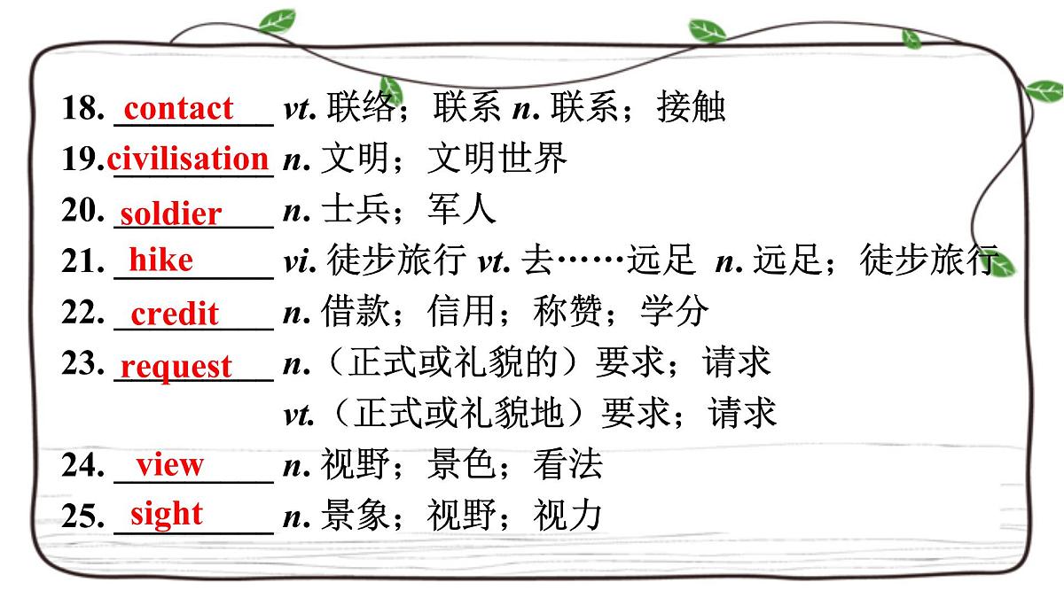 Unit 2 Travelling Around复习课件-2023届高三英语一轮复习人教版（2019）必修第一册第6页
