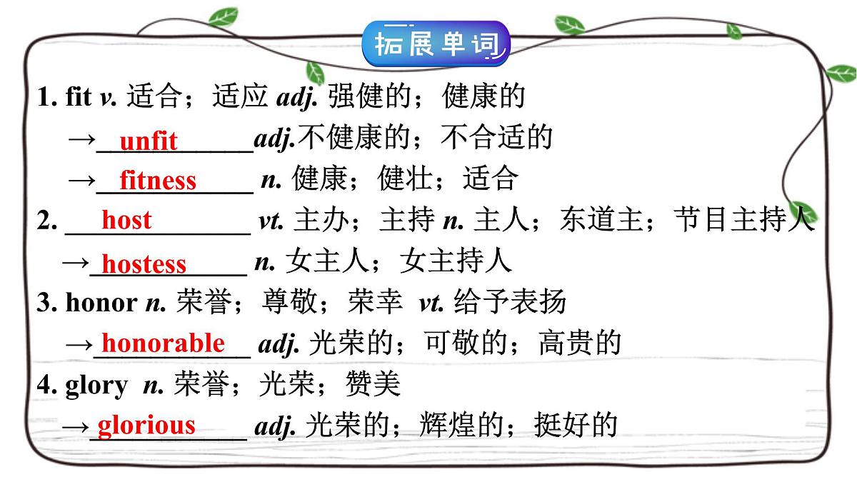 Unit3复习课件-2023届高三英语一轮复习人教版（2019）必修第一册第7页