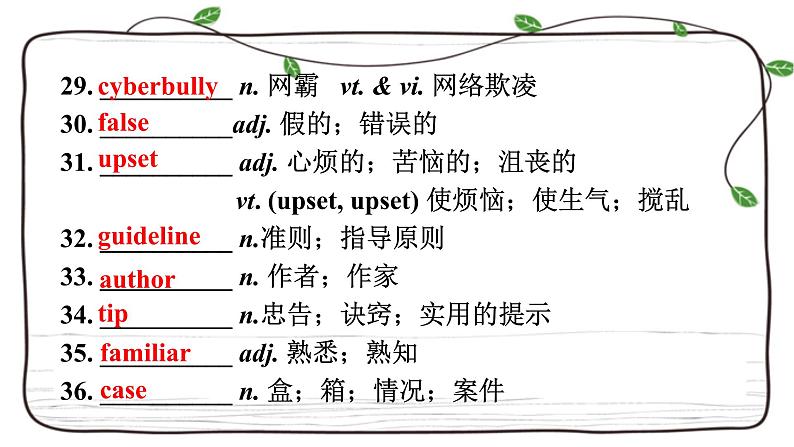 Unit 3复习课件-2023届高三英语一轮复习人教版（2019）必修第二册第8页