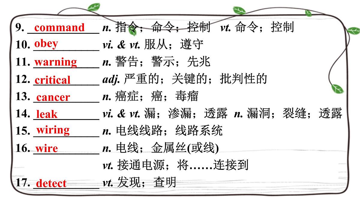 Unit 2复习课件-2023届高三英语一轮复习人教版（2019）选择性必修第一册第5页