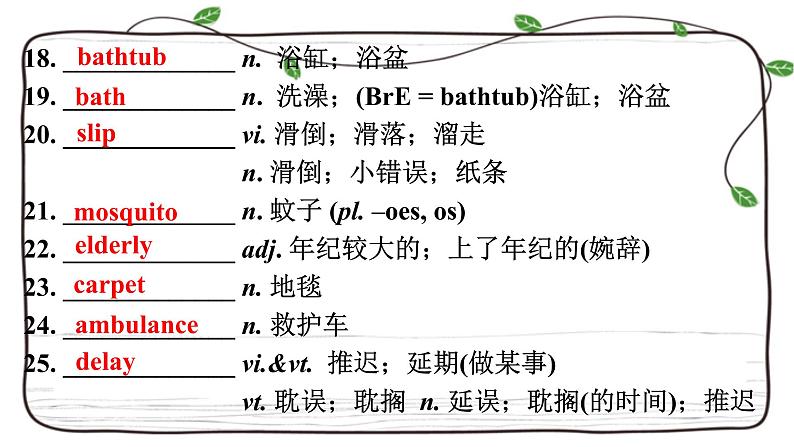 Unit 5复习课件-2023届高三英语一轮复习人教版（2019）选择性必修第二册第6页