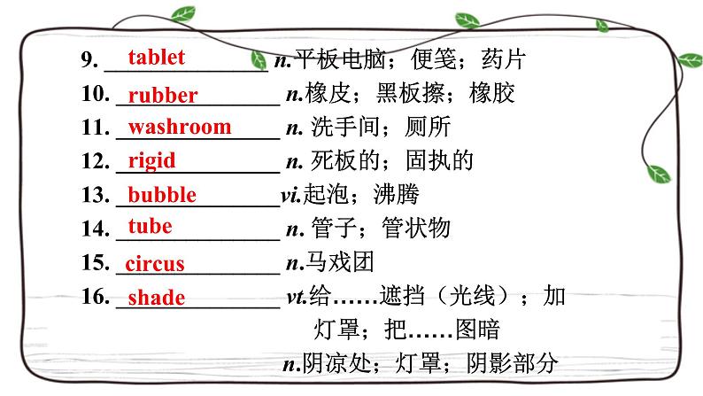 Unit 4复习课件-2023届高三英语一轮复习人教版（2019）选择性必修第四册第5页