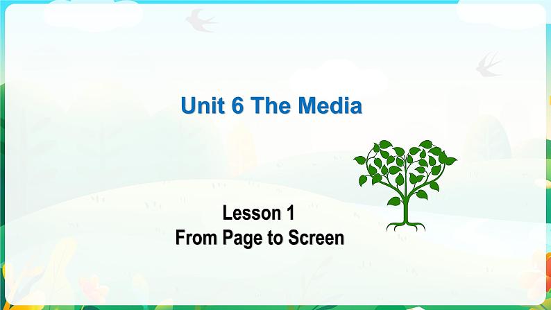 Unit 6 Lesson 1 From Page to Screen 课件-2022-2023学年高中英语北师大版（2019）选择性必修第二册01