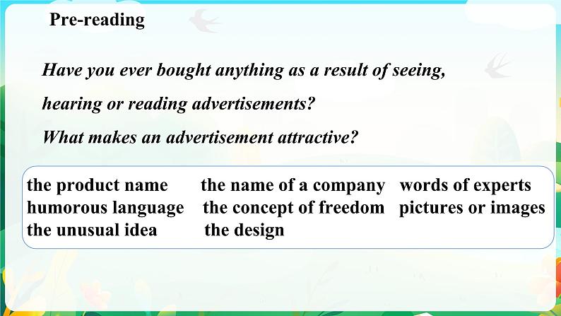 Unit 6 Lesson 3 The Advertising Game 课件-2022-2023学年高中英语北师大版（2019）选择性必修第二册04