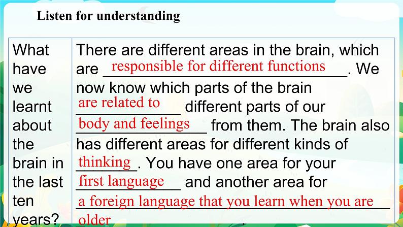 Unit 9 Lesson 2 Brain Power课件-2022-2023学年高中英语北师大版（2019）选择性必修第三册08