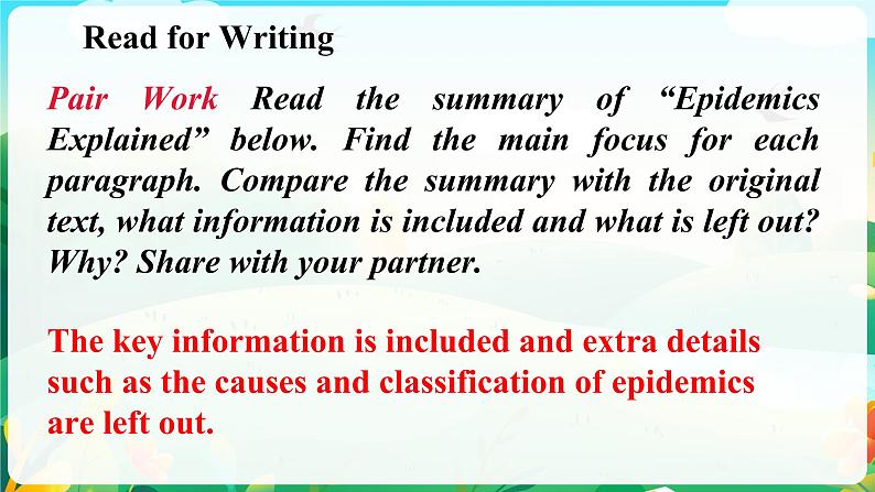 Unit 9 Writing  Workshop A Summary (2)课件-2022-2023学年高中英语北师大版（2019）选择性必修第三册08